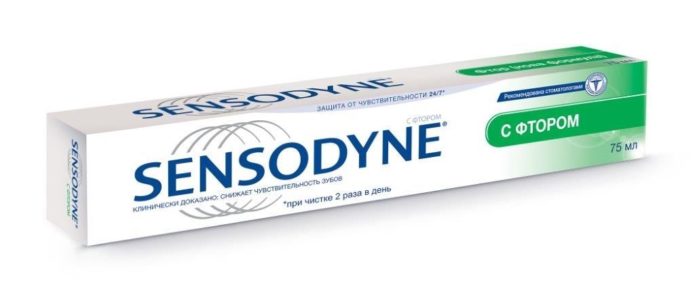 Sensodyne au fluorure
