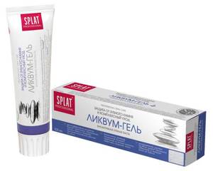 Splat Professional Likvum-Gel est une forme pratique et un nettoyage en douceur des dents.